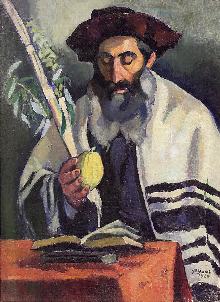 Im Gebet beim Laubhüttenfest (1920)