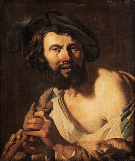 Mann mit Flöte (1625)