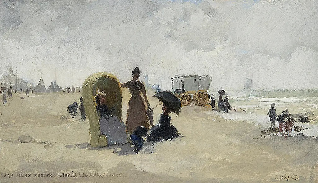 Strand Szene (1885)