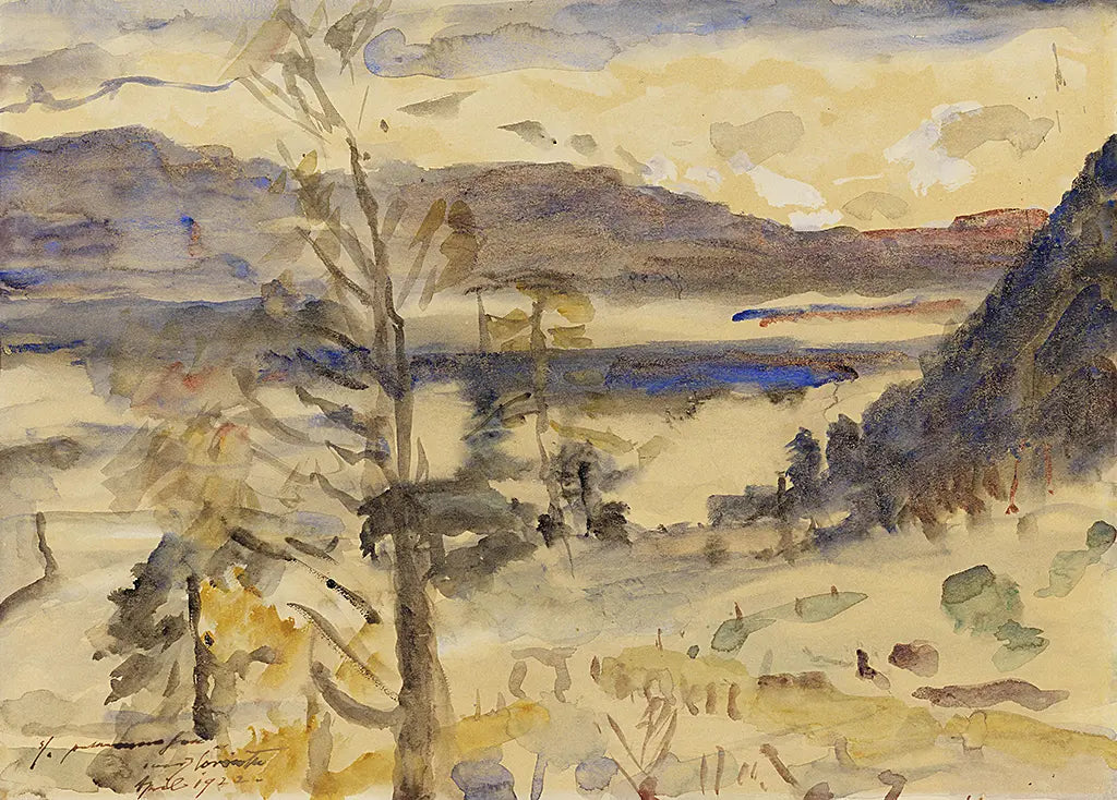 Walchensee Landschaft (1922)