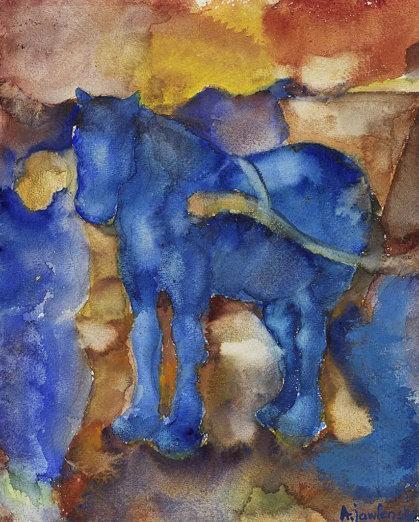 Blaues Pferd (ca. 1915-1916)