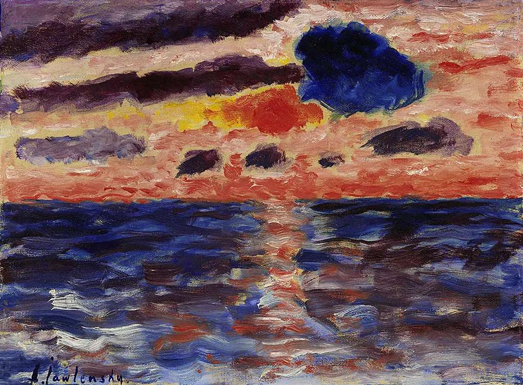 Sonnenuntergang Borkum (1928)