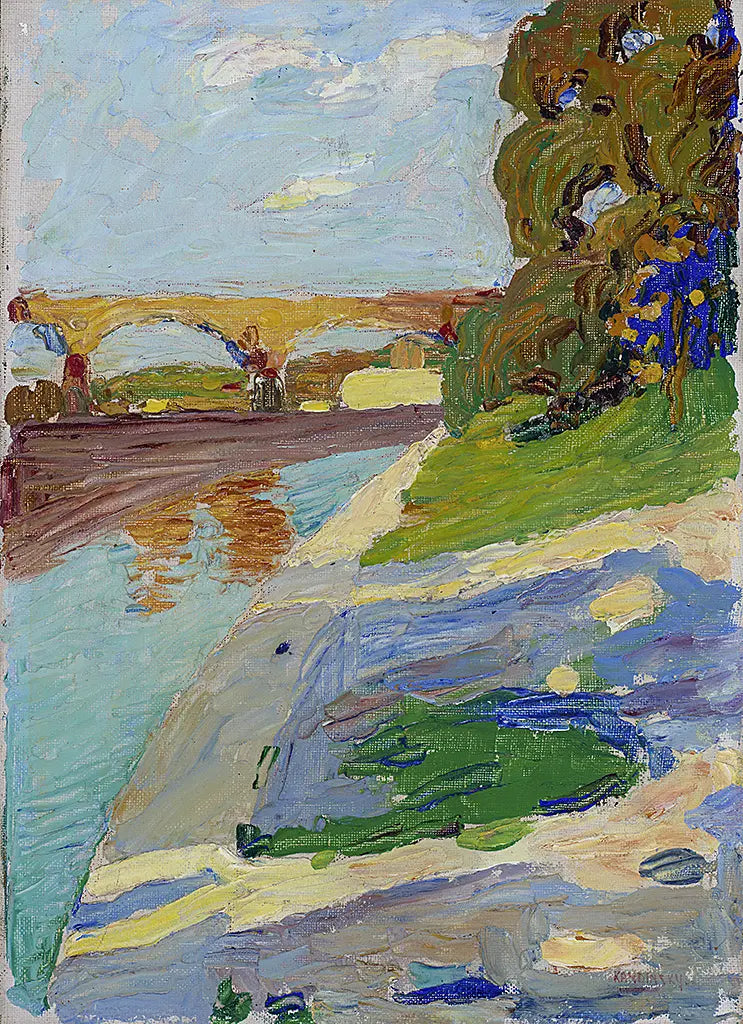 München, Die Isar (1901)