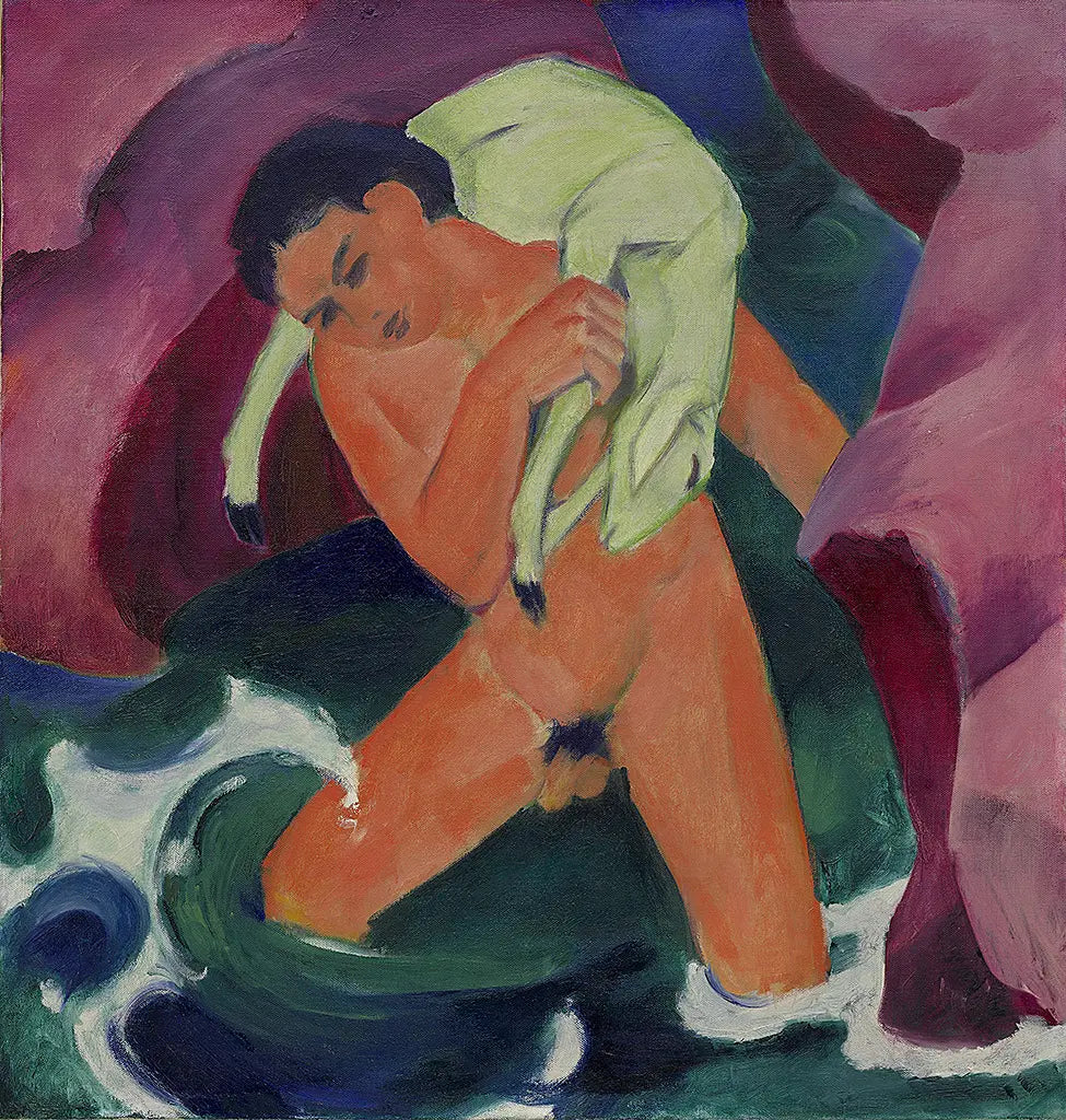 Knabe mit Lamm - Der gute Hirte (1911)