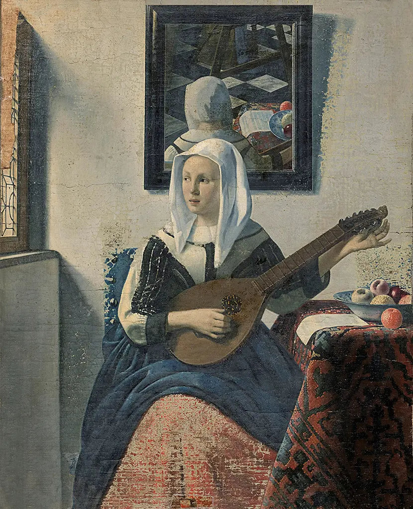 Woman Playing the Cittern (1932)