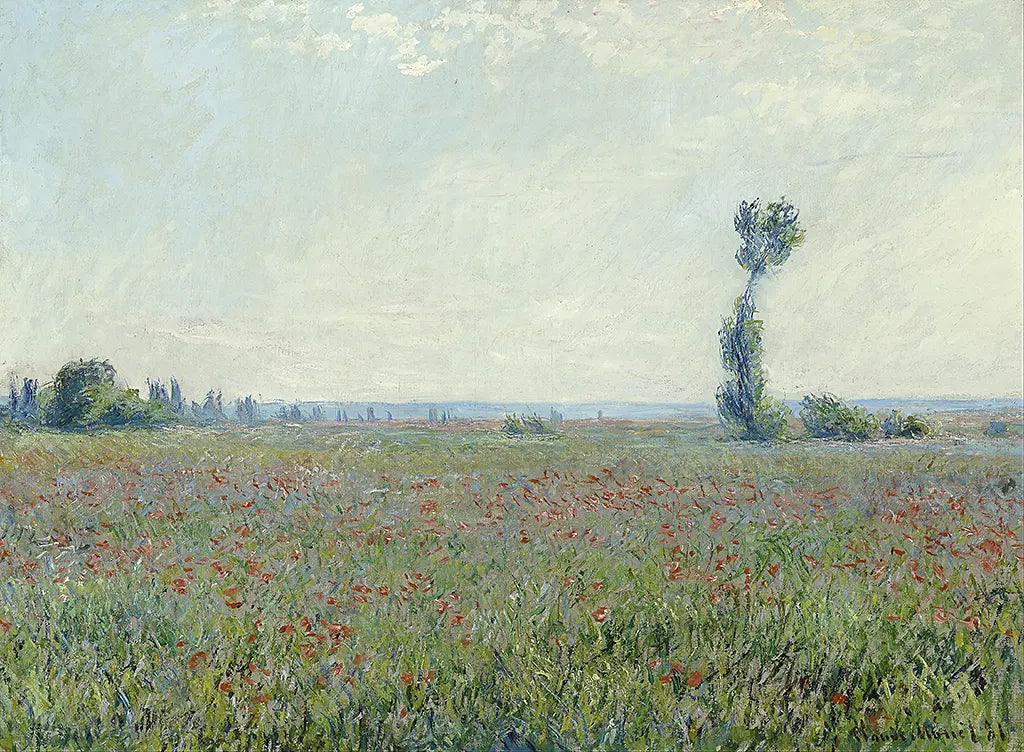 Champ de coquelicots près de Giverny (1881)