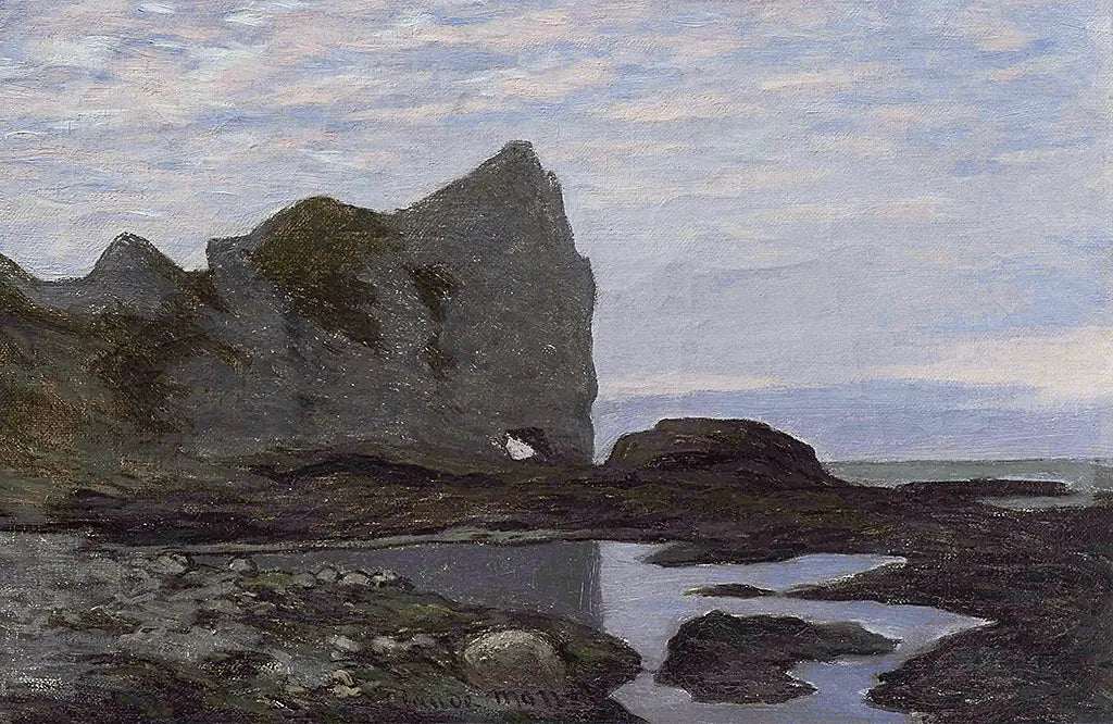 Die Klippen bei Étretat (1864)