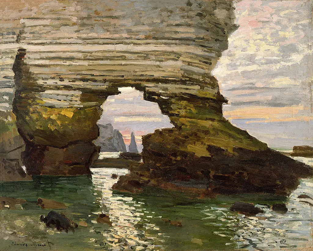 La Porte d'Amont Étretat (1869)