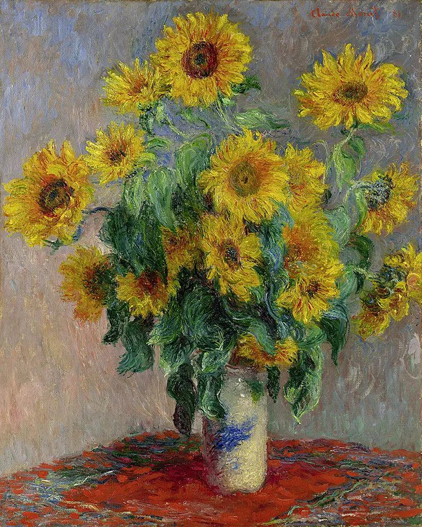 Stilleben mit Sonnenblumen (1881)