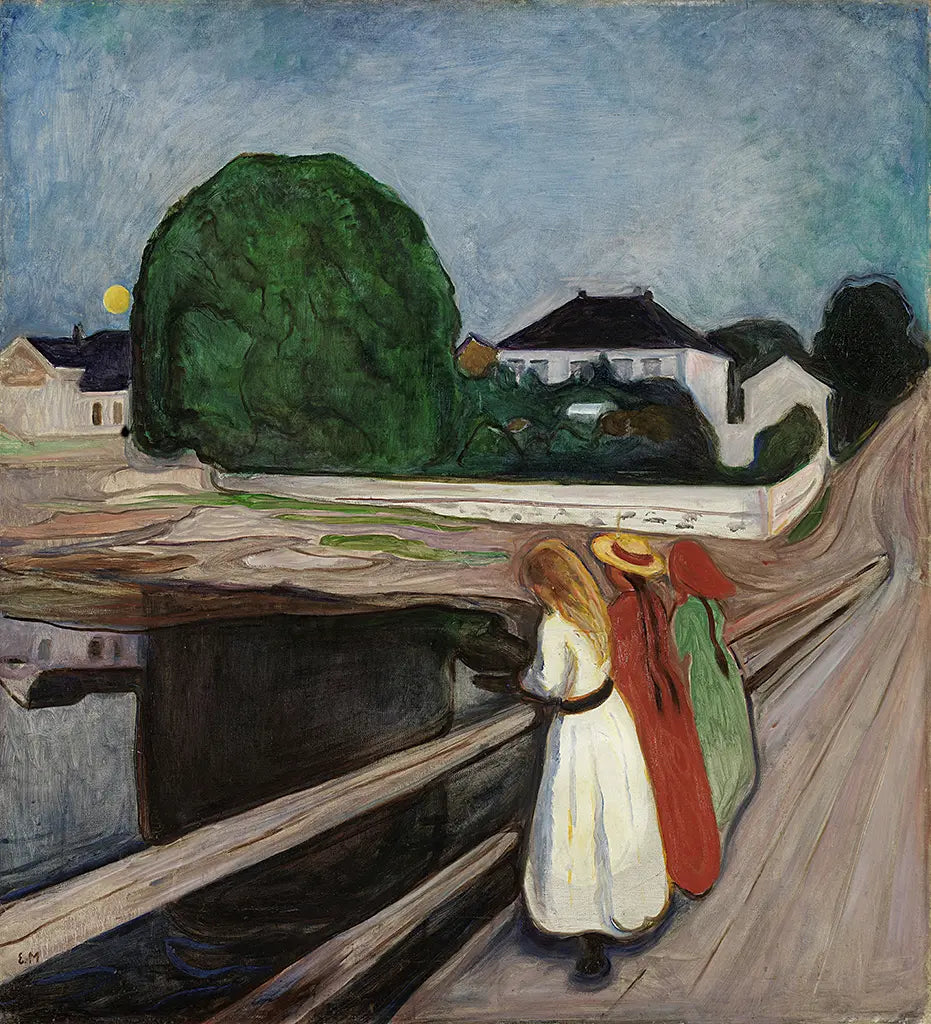 Mädchen auf der Brücke (1901)