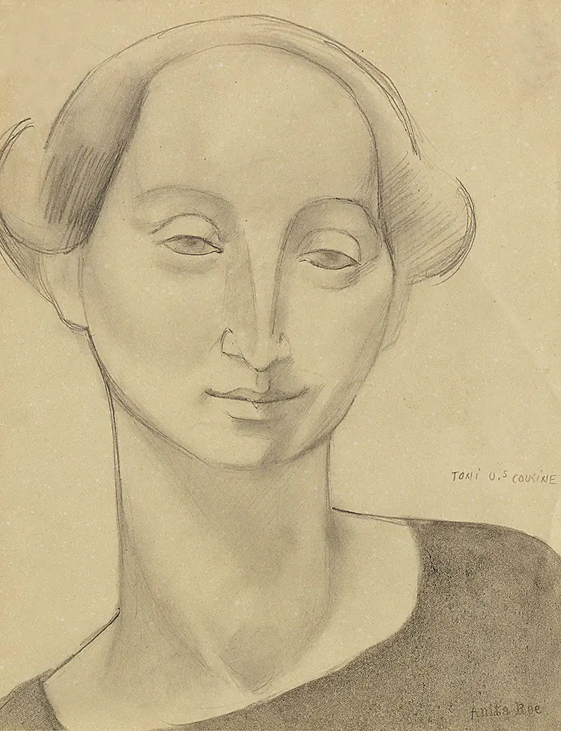 Frauenbildnis Toni Uhde's Cousine (1923)