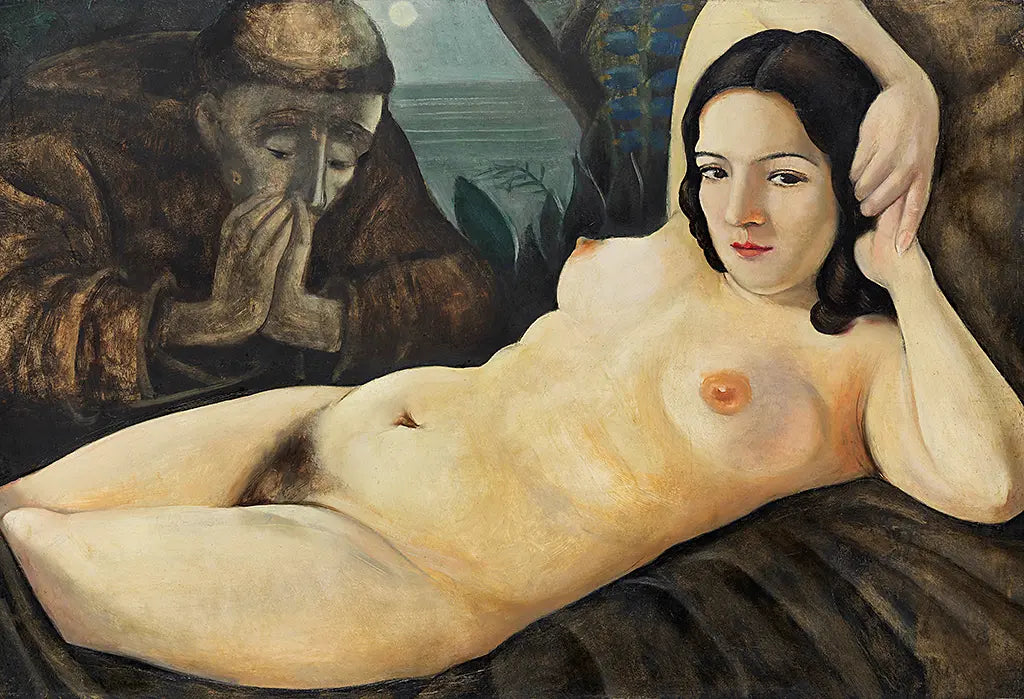 Vision des heiligen Antonius zu Padua 1 Diptychon (1930)