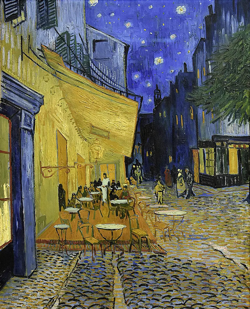 Caféterrasse am Abend (1888)