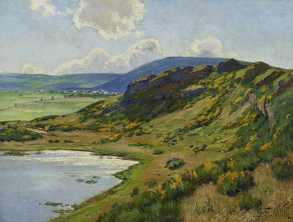 Maar auf dem Mosenberg in der Eifel