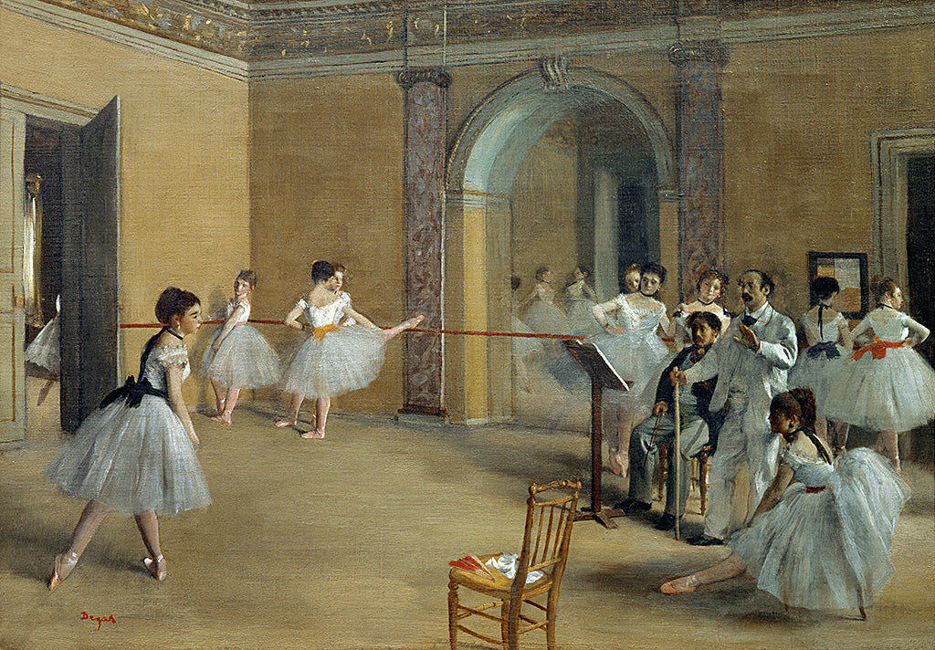 Ballettsaal der Oper in der Rue Peletier (1872)