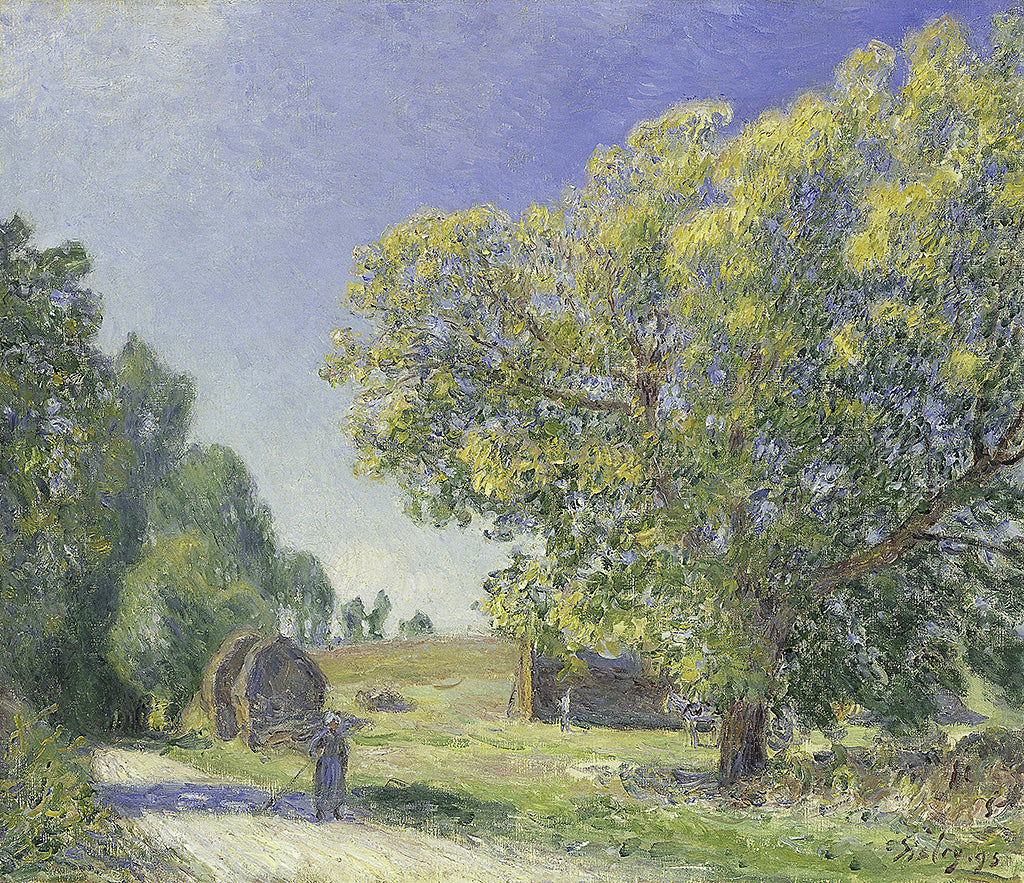 Eine Waldlichtung, A forest clearing (1895)